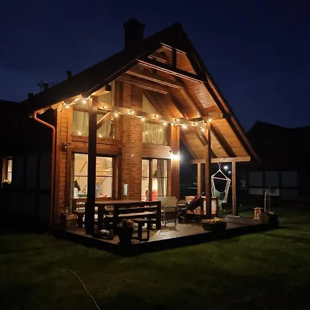 Z Basenem Nad Jeziorem Gwiazdy, Ostoja Bukowo, Kaszuby Lodge Borowy Mlyn