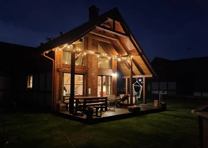 Z Basenem Nad Jeziorem Gwiazdy, Ostoja Bukowo, Kaszuby Orman Evi Borowy Mlyn